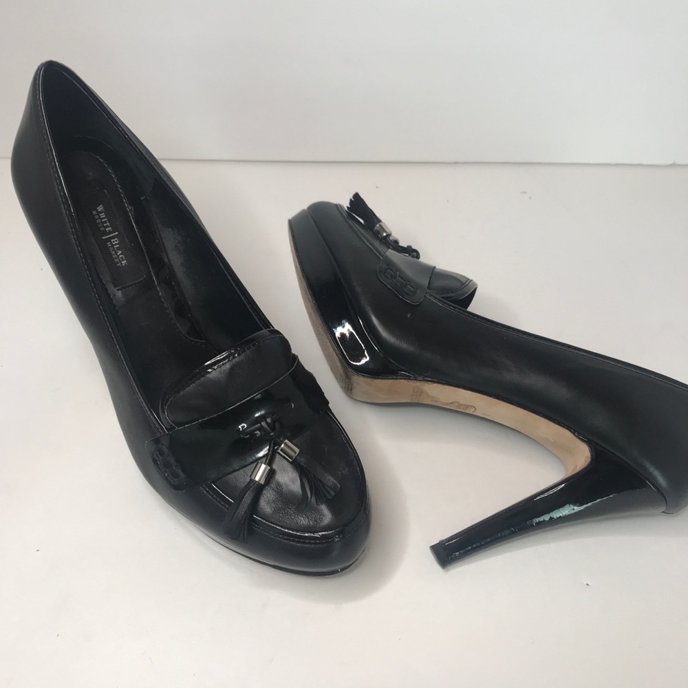 White House black market platform loafers
